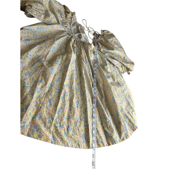 For Love & Lemons Merian Mini Dress 100% Cotton Ditzy Floral - Picture 10 of 13